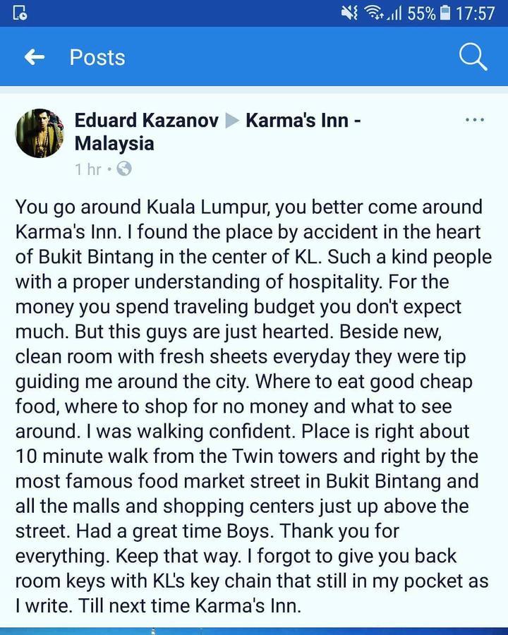 Dong Fang Motel Kuala Lumpur Zewnętrze zdjęcie